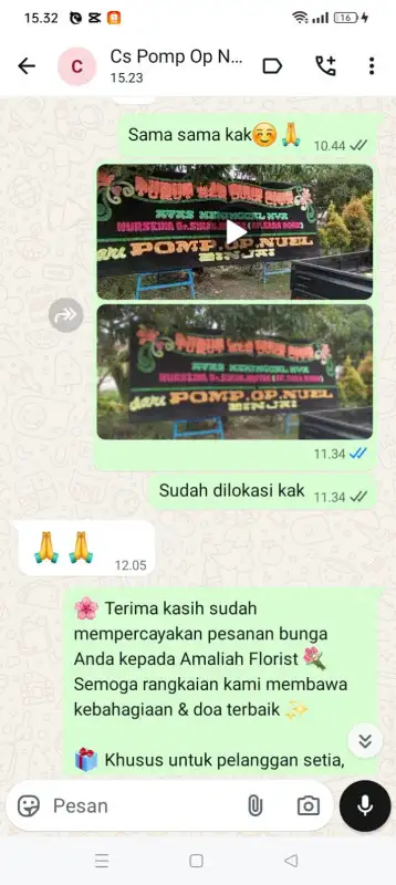 Testimonial Papan duka PASANGKAYU