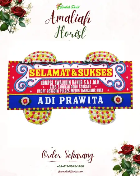 Papan Bunga Ucapan Selamat PASANGKAYU